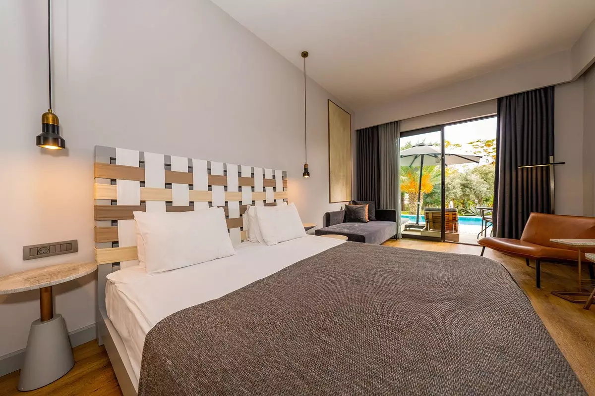 اتاق هتل جیوا بیچ ریزورت فتحیه